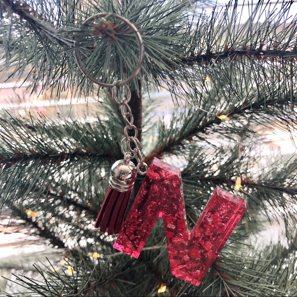 🌾Keychain letter  {N}